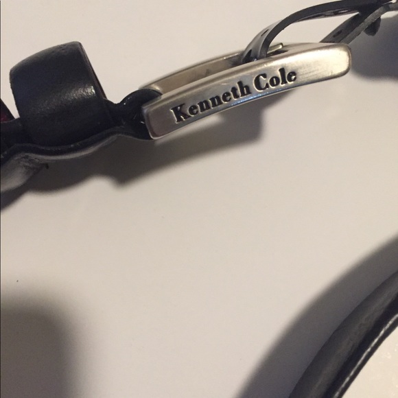 Kennith Cole vintage leather belt - Picture 6 of 8